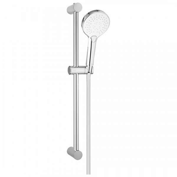 Oltens Driva EasyClick Alling 60 zestaw prysznicowy chrom/biały 36001110