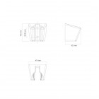 Oltens Driva EasyClick Gide zestaw prysznicowy chrom/biały 36008110