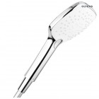 Oltens Driva EasyClick Gide zestaw prysznicowy chrom/biały 36008110