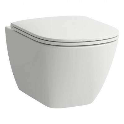 OUTLET Laufen Lua Advanced miska WC wisząca Rimless z deską wolnoopadającą biała H8660800000001