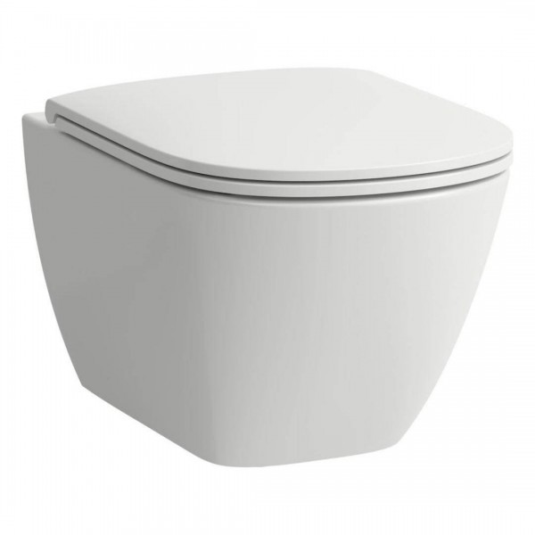 OUTLET Laufen Lua Advanced miska WC wisząca Rimless z deską wolnoopadającą biała H8660800000001