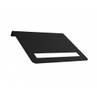 Instal Projekt Escada półka 25 cm do grzejnika czarny mat PB-ESCE-25C31