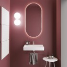 Catalano Green Lux umywalka 60x47 cm biały połysk 160GRN00