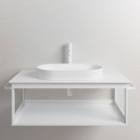 Catalano Horizon umywalka nablatowa 60x35 cm biały mat 160AHZBM