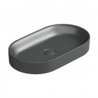 Catalano Horizon umywalka nablatowa 60x35 cm czarny mat 160AHZNS