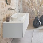 Catalano Horizon umywalka nablatowa 70x35 cm biały błyszczący 170AHZ00