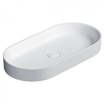 Catalano Horizon umywalka nablatowa 70x35 cm biały mat 170AHZBM