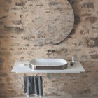 Catalano Horizon umywalka nablatowa 70x35 cm biały/srebrny 170AHZBA