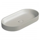 Catalano Horizon umywalka nablatowa 70x35 cm szary mat 170AHZCS