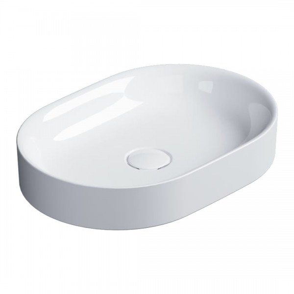 Catalano Horizon umywalka nablatowa 50x35 cm biały błyszczący 150AHZ00