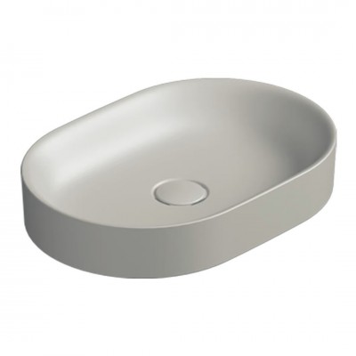 Catalano Horizon umywalka nablatowa 50x35 cm szary mat 150AHZCS