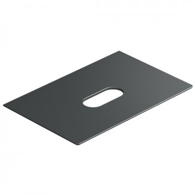 Catalano Horizon blat ceramiczny 75x50 cm czarny mat 1PC7550NS