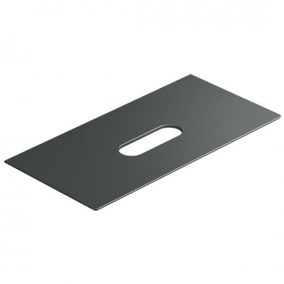 Catalano Horizon blat ceramiczny 100x50 cm czarny mat 1PC10050NS