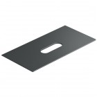 Catalano Horizon blat ceramiczny 100x50 cm czarny mat 1PC10050NS