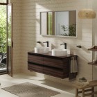 Hansgrohe Vivenis bateria umywalkowa stojąca wysoka czarny mat 75042670