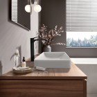 Hansgrohe Vivenis bateria umywalkowa stojąca wysoka czarny mat 75040670