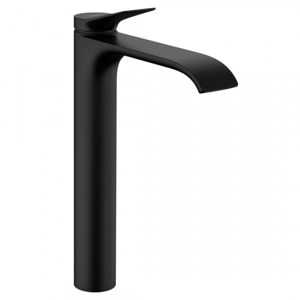 Hansgrohe Vivenis bateria umywalkowa stojąca wysoka czarny mat 75040670