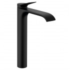 Hansgrohe Vivenis bateria umywalkowa stojąca wysoka czarny mat 75040670