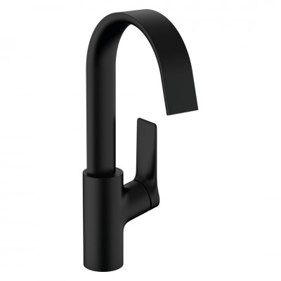 Hansgrohe Vivenis bateria umywalkowa stojąca wysoka czarny mat 75032670