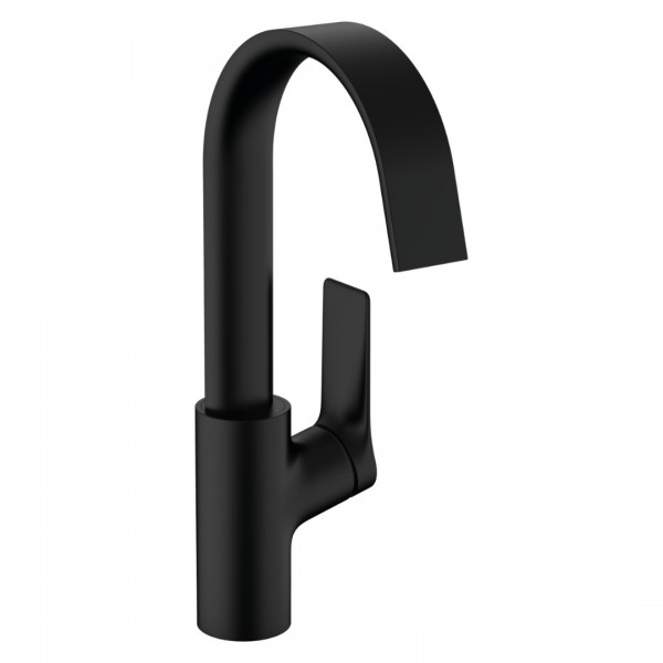 Hansgrohe Vivenis bateria umywalkowa stojąca wysoka czarny mat 75030670