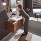 Hansgrohe Vivenis bateria umywalkowa podtynkowa wylewka 19,2 cm czarny mat 75050670
