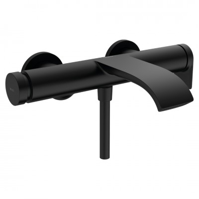 Hansgrohe Vivenis bateria wannowa ścienna czarny mat 75420670