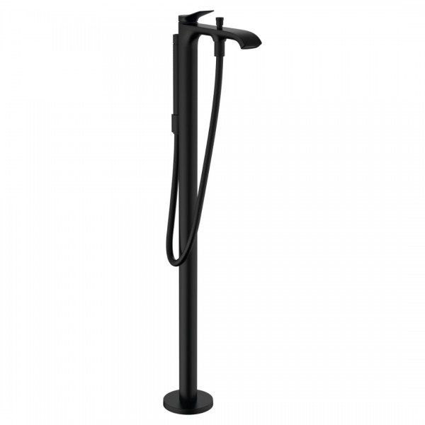Hansgrohe Vivenis bateria wannowa wolnostojąca czarny mat 75445670