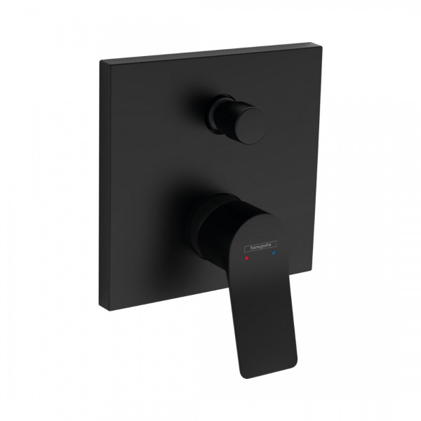 Hansgrohe Vivenis bateria wannowo-prysznicowa podtynkowa czarny mat 75416670