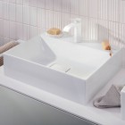 Hansgrohe Vivenis bateria umywalkowa stojąca biały mat 75022700