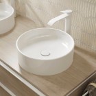 Hansgrohe Vivenis bateria umywalkowa stojąca wysoka biały mat 75040700