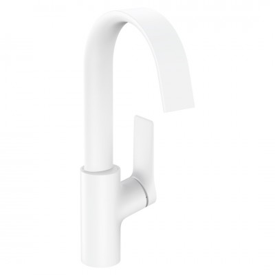 Hansgrohe Vivenis bateria umywalkowa stojąca wysoka biały mat 75030700