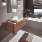 Hansgrohe Vivenis bateria umywalkowa 3-otworowa biały mat 75033700