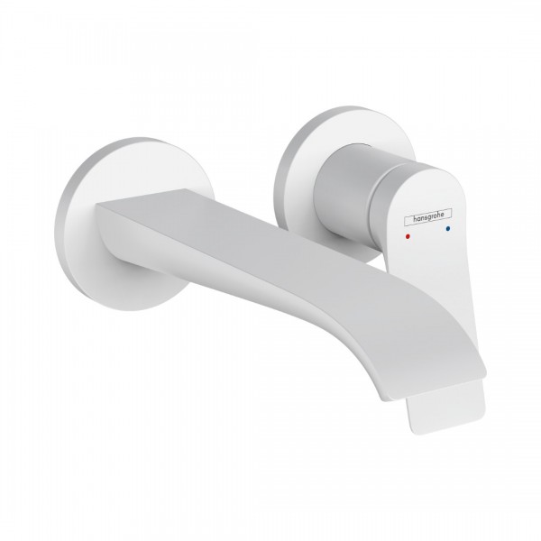 Hansgrohe Vivenis bateria umywalkowa podtynkowa wylewka 19,2 cm biały mat 75050700