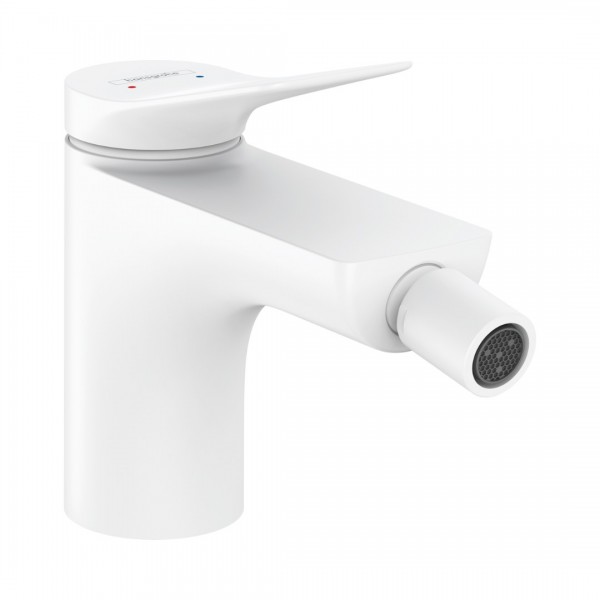 Hansgrohe Vivenis bateria bidetowa stojąca biały mat 75200700