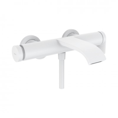 Hansgrohe Vivenis bateria wannowa ścienna biały mat 75420700