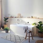 Hansgrohe Vivenis bateria nawannowa 4-otworowa biały mat 75444700