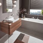 Hansgrohe Vivenis bateria nawannowa 4-otworowa biały mat 75444700