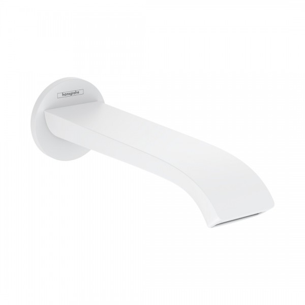 Hansgrohe Vivenis wylewka wannowa ścienna 20,2 cm biały mat 75410700