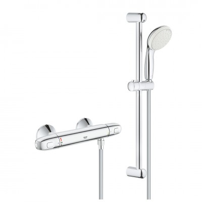 Grohe Grohtherm bateria wannowa termostatyczna ścienna chrom 34151004