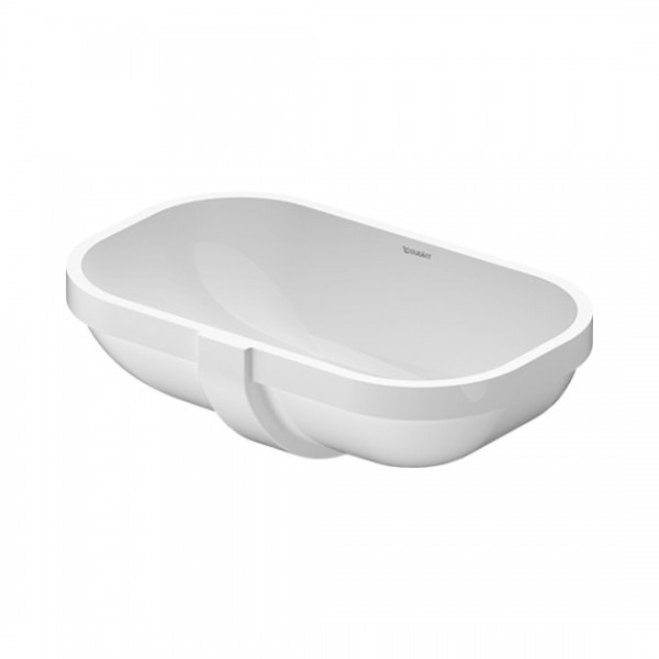 Duravit D-Code umywalka 49,5x29 cm podblatowa prostokątna biała 0338490000