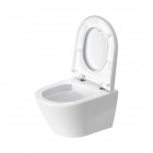 Duravit D-Neo muszla wisząca Rimless z deską WC wolnoopadającą 45880900A1