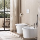 Duravit DuraSystem A1 przycisk spłukujący szkło białe WD5002012000