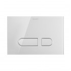 Duravit DuraSystem A1 przycisk spłukujący szkło białe WD5002012000