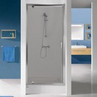 Sanplast TX DJ/TX5b-90 drzwi prysznicowe 90 cm srebrny błyszczący/szkło przezroczyste 600-271-1050-38-401
