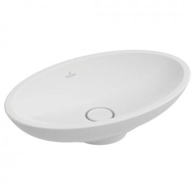 Villeroy&Boch Loop&Friends umywalka 58,5x38 cm nablatowa owalna biała 51510001