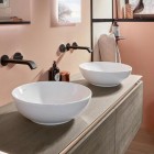 Villeroy&Boch Loop & Friends umywalka 38 cm nablatowa okrągła biała z powłoką CeramicPlus 4A4500R1
