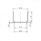 Roca Town profil poszerzający 15 mm AMP2919502