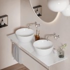 Catalano Velis umywalka nablatowa śr. 42 cm biały połysk 142TVL00