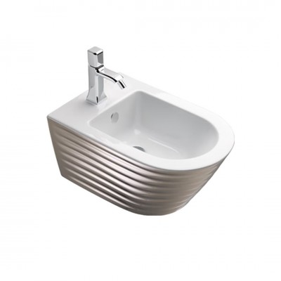 Catalano Zero bidet wiszący biały/srebrny 1BS55ZEBA