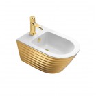 Catalano Zero bidet wiszący biały/złoty 1BS55ZEBO